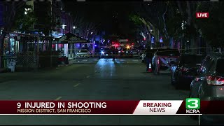 9 victims hit but no deaths in San Francisco Mission District mass shooting, police say