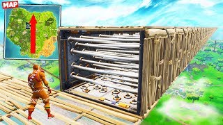 MAP-WIDE TRAP TUNNEL (4000M) in Fortnite Battle Royale