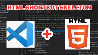 How to have a basic html structure in VSCode? VSCode Shortcut HTML skeleton