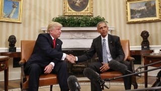 Obama, Trump discuss peaceful transition of power at White House