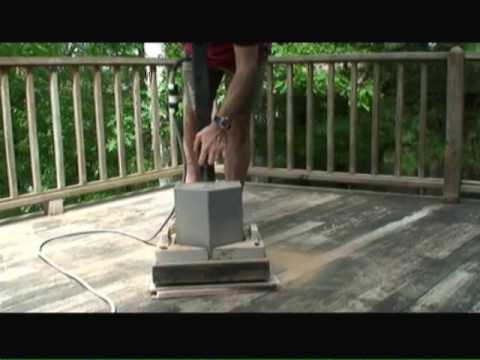 Sanding Wood Decks Video Sanding Wood Decks Video