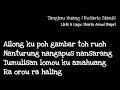 rosario bianis tanginu huang lirik