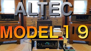 ヴィンテージスピーカー📢ALTEC MODEL１９‼️やっぱりすごいスピーカーです‼️