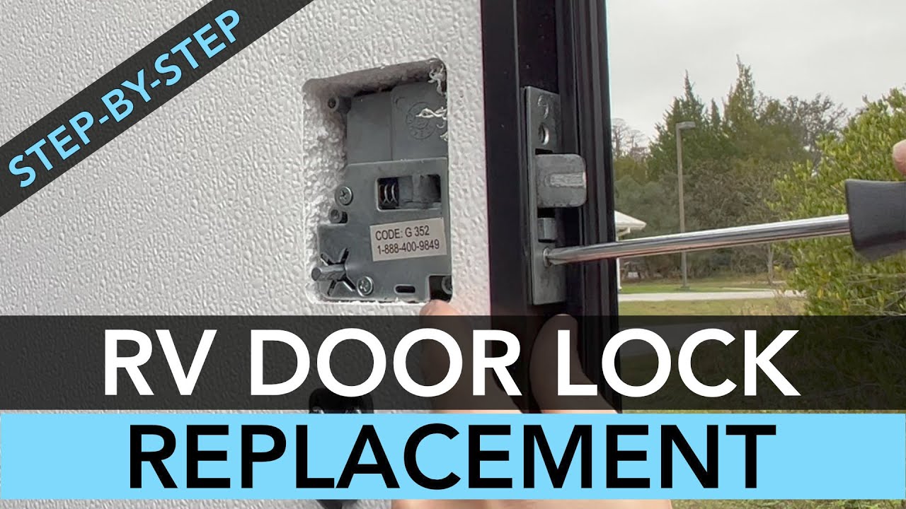 Rv Door Lock Replacement Step By Step Youtube