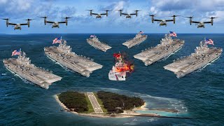 China Shocked  March 31 2023 Uss America Amphibious Assault Ship Arrived South China Sea