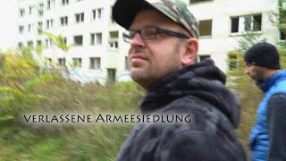 Verlassene Armee-Siedlung in Deutschland