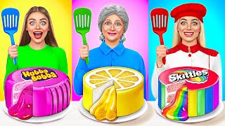 Me vs Grandma Cooking Challenge | Edible Battle by Multi DO Smile