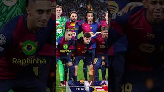 Barcelona vs Atalanta || Uefa Champions League 24/25 || Round 08 || Barcelona Squad #barcelona #c1