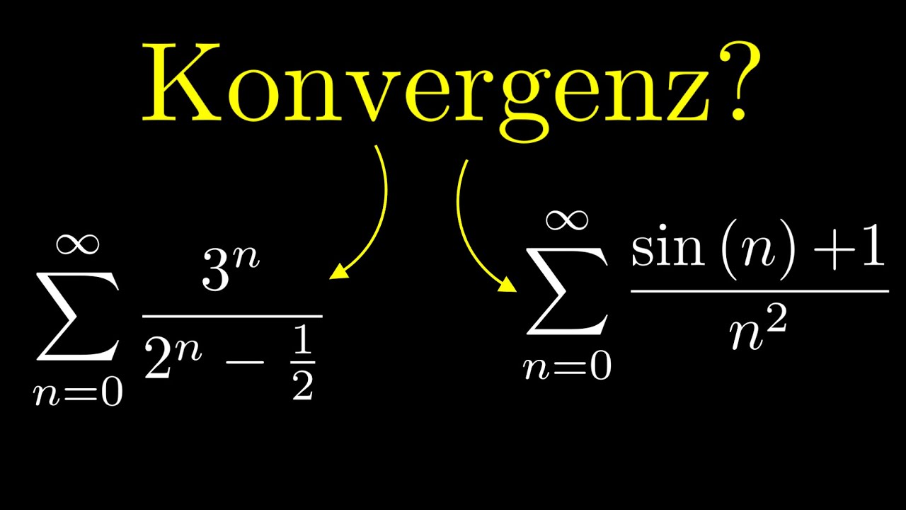 Majorantenkriterium & Minorantenkreiterium, Konvergenz Von Reihen ...