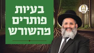 בעיות פותרים מהשורש | סדרת חינוך ה'תשפ\