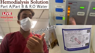 Hemodialysis Solution Part A | Part B & R.O Water Full explanation