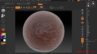 3D打印月球建模教程第二步—月球灯贴图