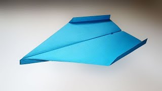 How To Make an Easy BOOMERANG Plane - Paper Airplane That Flies Back