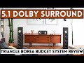 Triangle Borea 5.1 DOLBY SURROUND SOUND REVIEW -  BR03 BR08 BRC1 Triangle Borea Home Theater System