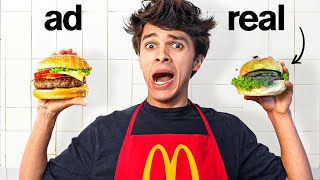 Fast Food Ads VS Real Life Food!