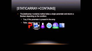 Lasso Programming: [staticarray→contains]