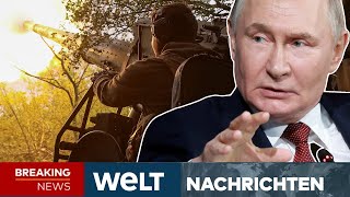 PUTINS KRIEG: Kesselschlacht in Ukraine! Fall von Pokrowsk? Russland greift an I WELT LIVE