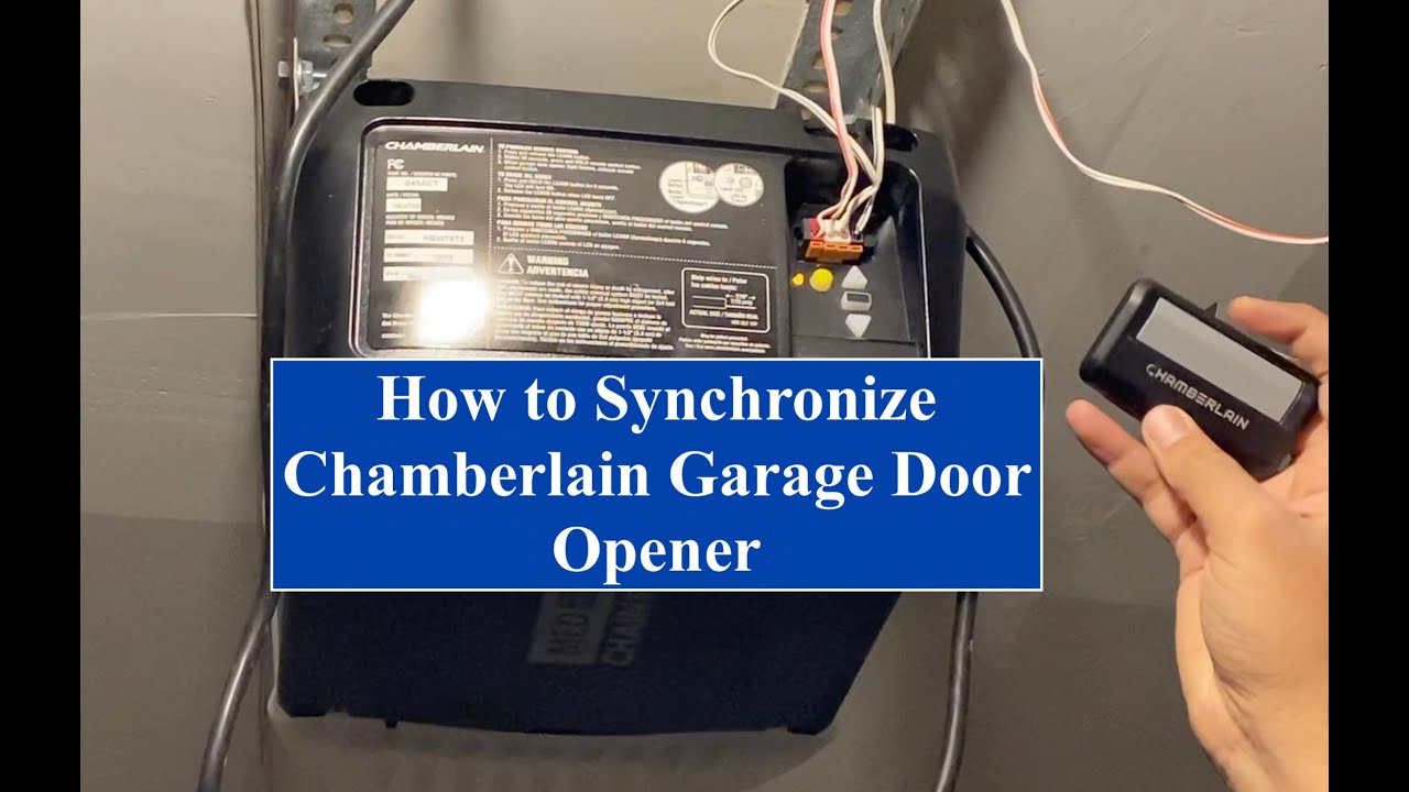 Chamberlain Garage Door Opener Manual 1/2 Hp