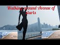 walking around Avenue of startsTsimshatsui//bekas telapak tangan artis/ai rinayati apandi#vlog