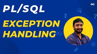 PL SQL Tutorial : PL SQL Exception Handling || PL/SQL Tutorial for Beginners in Hindi