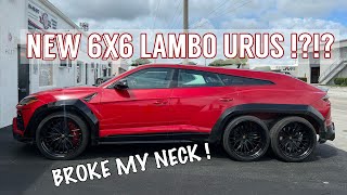 INSANE 6x6 LAMBORGHINI URUS !! UNREAL  1 of 1 !