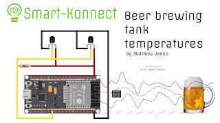 ESP32 - Dual Temperature Sensor (DS18B20)