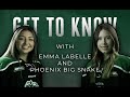 Get to know Interview with Emma Labell and Phoenix Big Snake