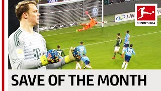 Top 5 Saves in January 2019 - Vote for your Save of the Month