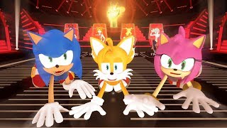 Sonic dance «Schudden» La Voz MMD | Halftime Show