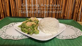 Cooking with Nanay Auring - Episode 1: Ginisang Ampalaya