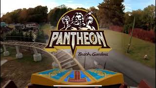 Pantheon POV | New for 2022 Intamin Blitz | Busch Gardens Williamsburg