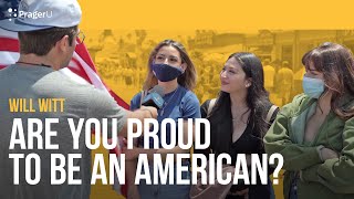 Are You Proud to Be an American? | Man on the Street