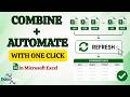 Combine & Automate Multiple Excel Files with Power Query | 1-Click Refresh