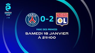 J13 : Paris-SG – Ol. Lyonnais (0-2), le résumé