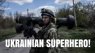 Ukrainian superhero destroyed 6 Russian armored vehicles