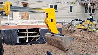 Backfilling the ICF Foundation and Framing Prep | Home Renovation & Addition Part 10