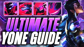 THE ULTIMATE SEASON 13 YONE GUIDE | NEW BUILDS, COMBOS, RUNES, ALL MATCHUPS