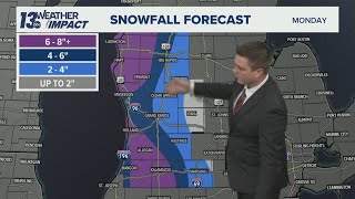 EXTENDED FORECAST: Blowing snow, heavy snowfall slams West Michigan