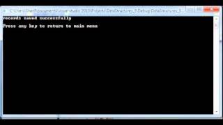 Data Structures project 1