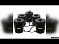 vevor hydroponics deep water culture dwc hydroponic system 5 gallon 5 buckets review