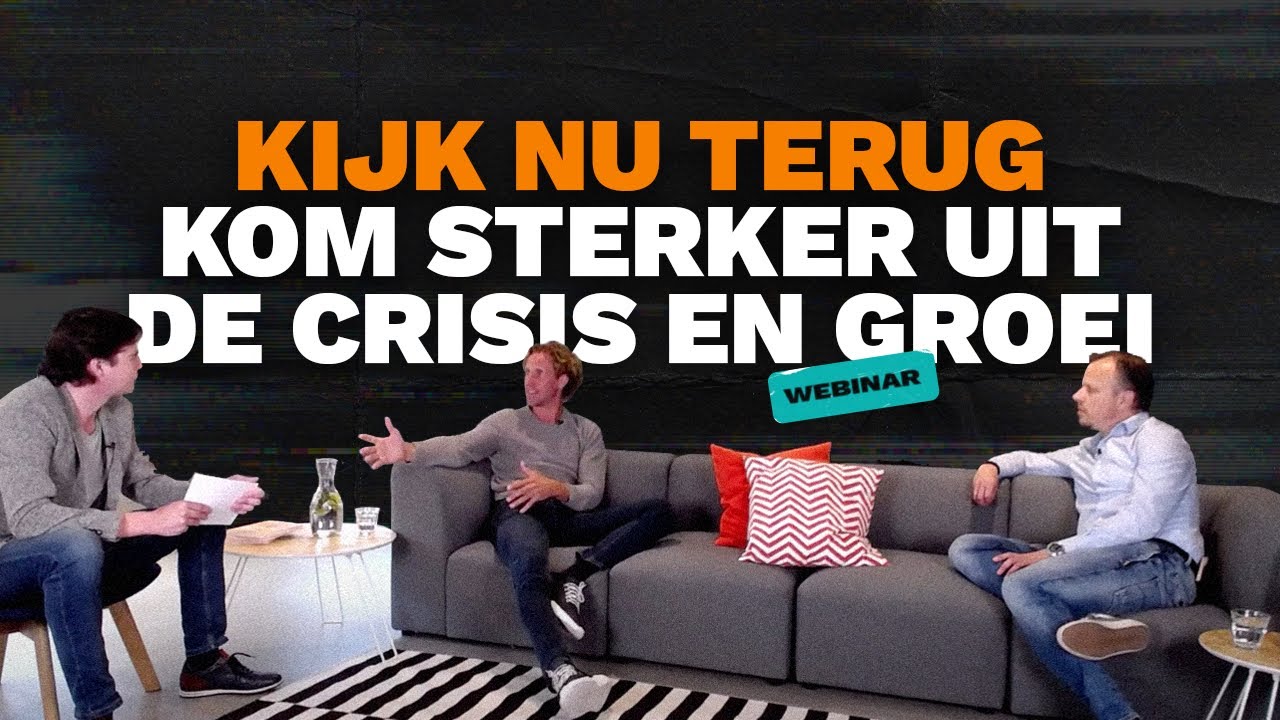 Kom Sterker Uit De Crisis En Groei [WEBINAR Met Experts] - YouTube