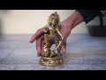 brass standing hanuman idol statuestudio