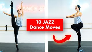 10 Basic Jazz Dance Moves