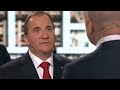 fredrik reinfeldt mot stefan löfven nyheterna tv4