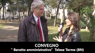 TELESE: “BARATTO AMMINISTRATIVO” E “BILANCIO PARTECIPATIVO”