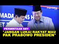 SBY: Jangan Lukai Hati Rakyat Inginkan Pak Prabowo Jadi Pemimpin Mereka