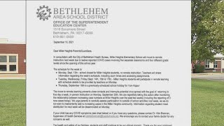 Bethlehem elementary school goes temporarily virtual due to spike in COVID cases