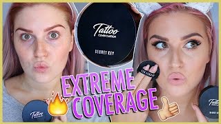 TATTOO COVER CUSHION 💉😱 First Impression Review