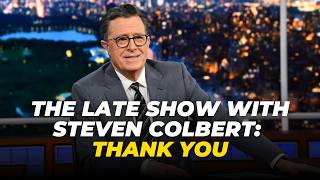 Dear 'The Late Show with Stephen Colbert' – Thanks For Everything!