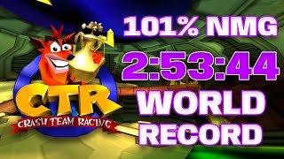 [World Record] Crash Team Racing 101% (No Major Glitches) - 2:53:44